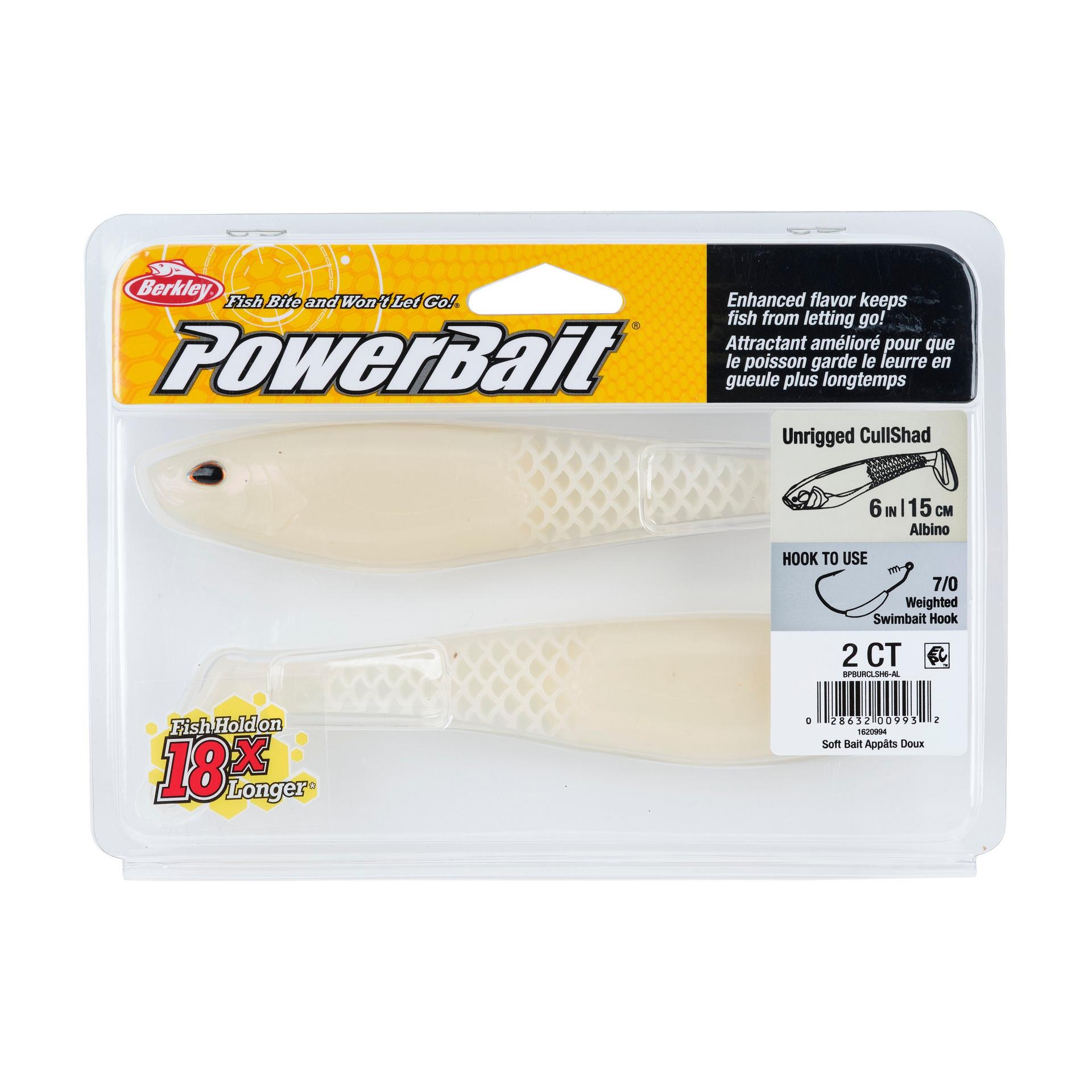 PowerBait® Unrigged CullShad