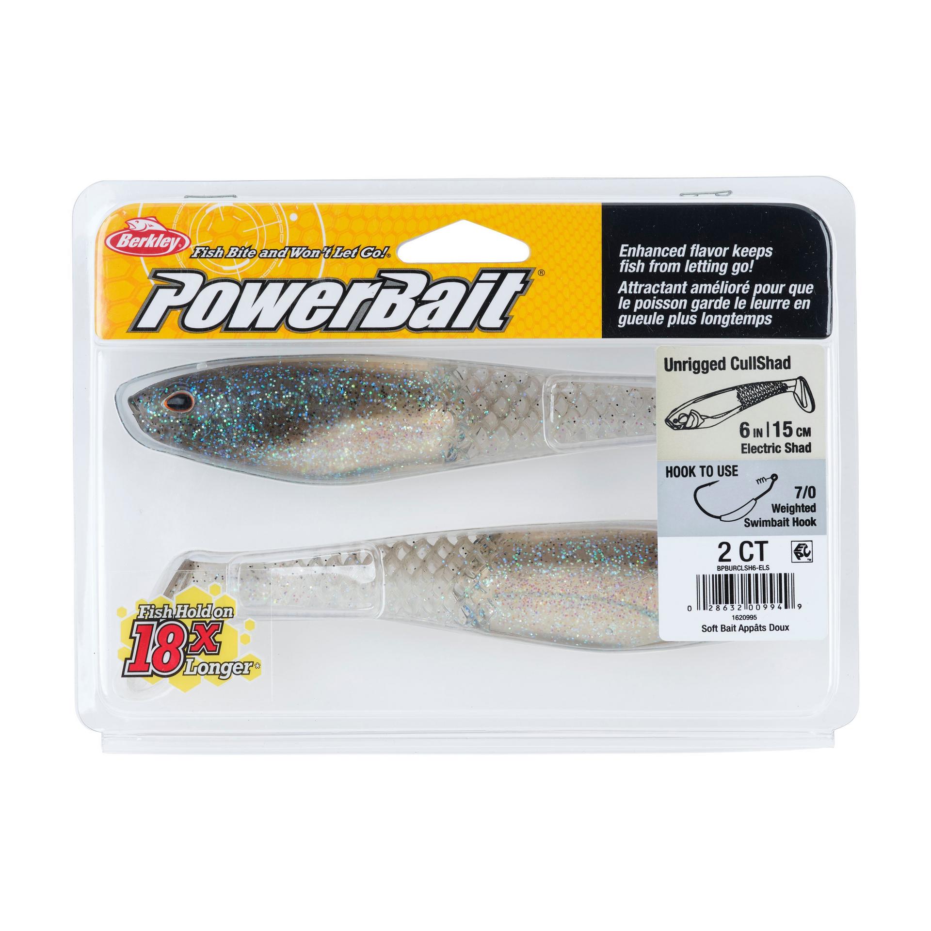 PowerBait® Unrigged CullShad