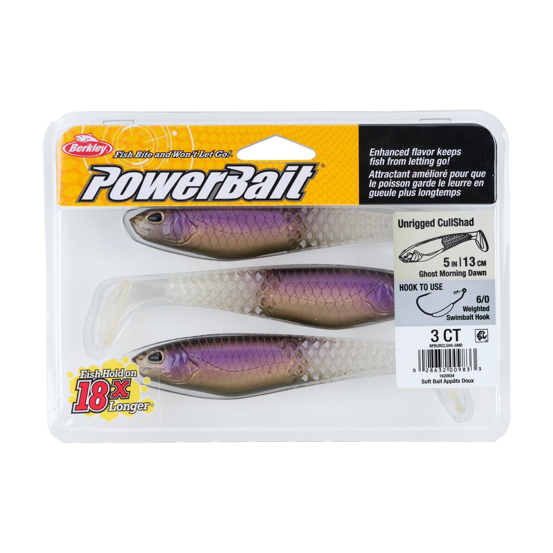 PowerBait® Unrigged CullShad