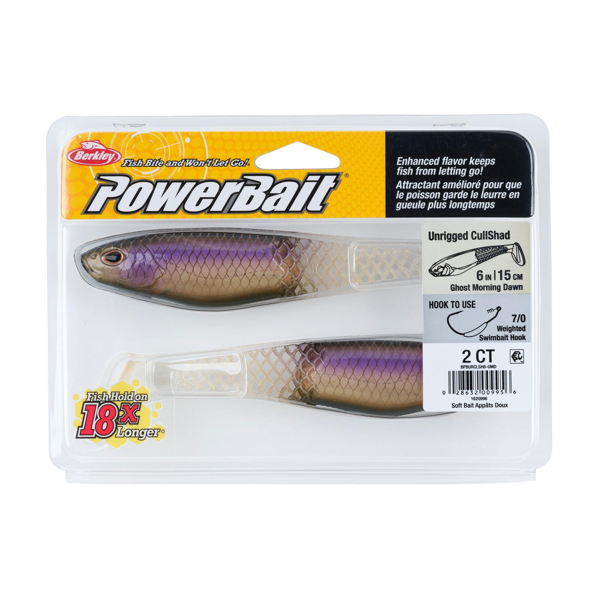 PowerBait® Unrigged CullShad