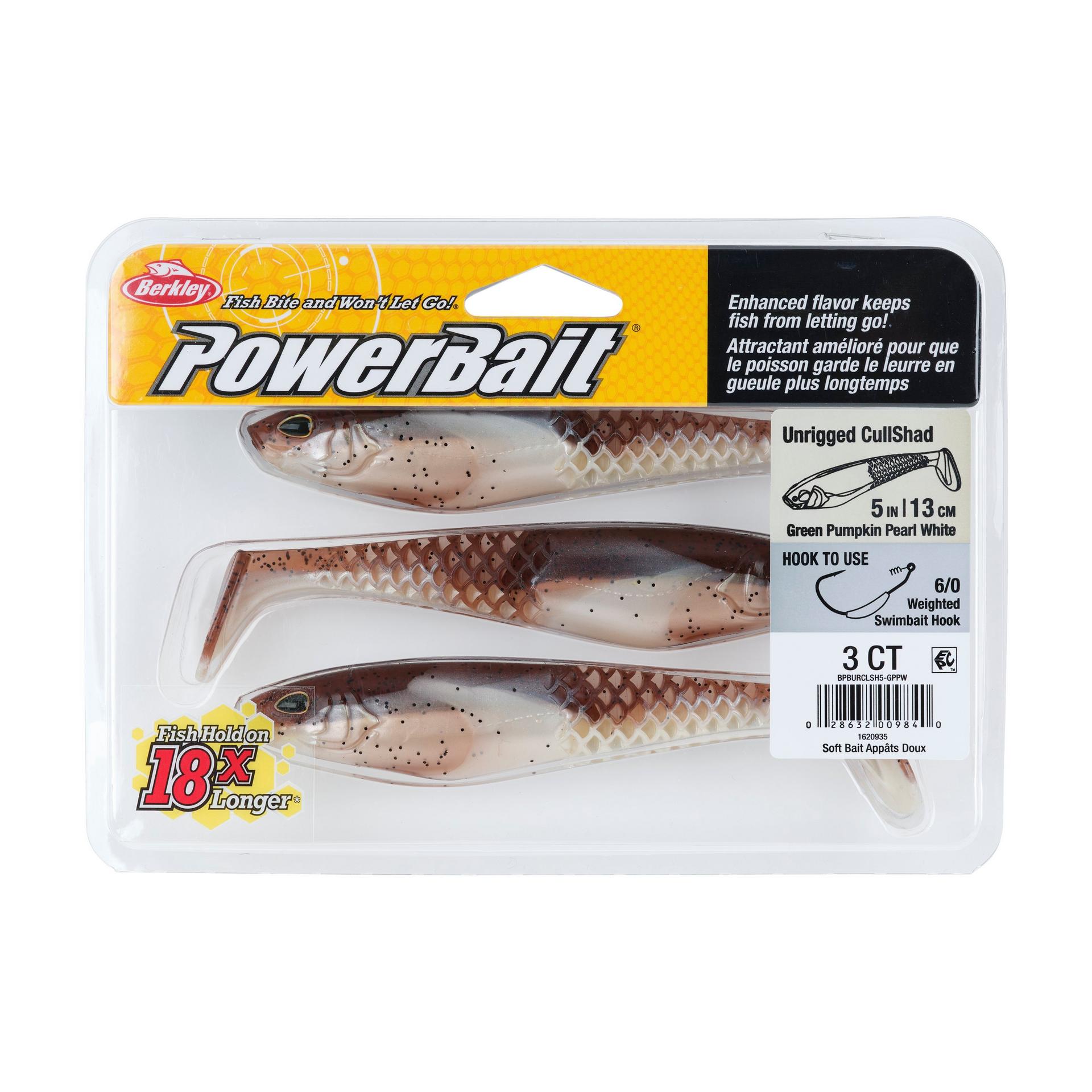 PowerBait® Unrigged CullShad