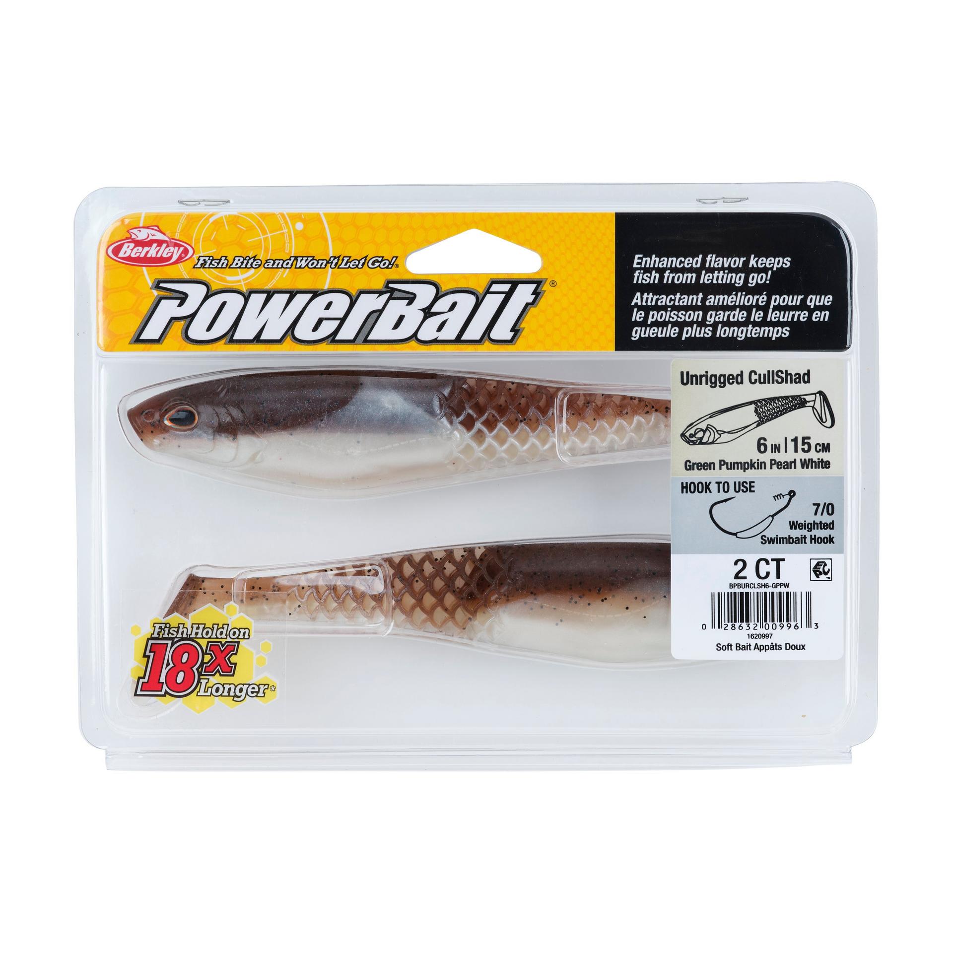 PowerBait® Unrigged CullShad