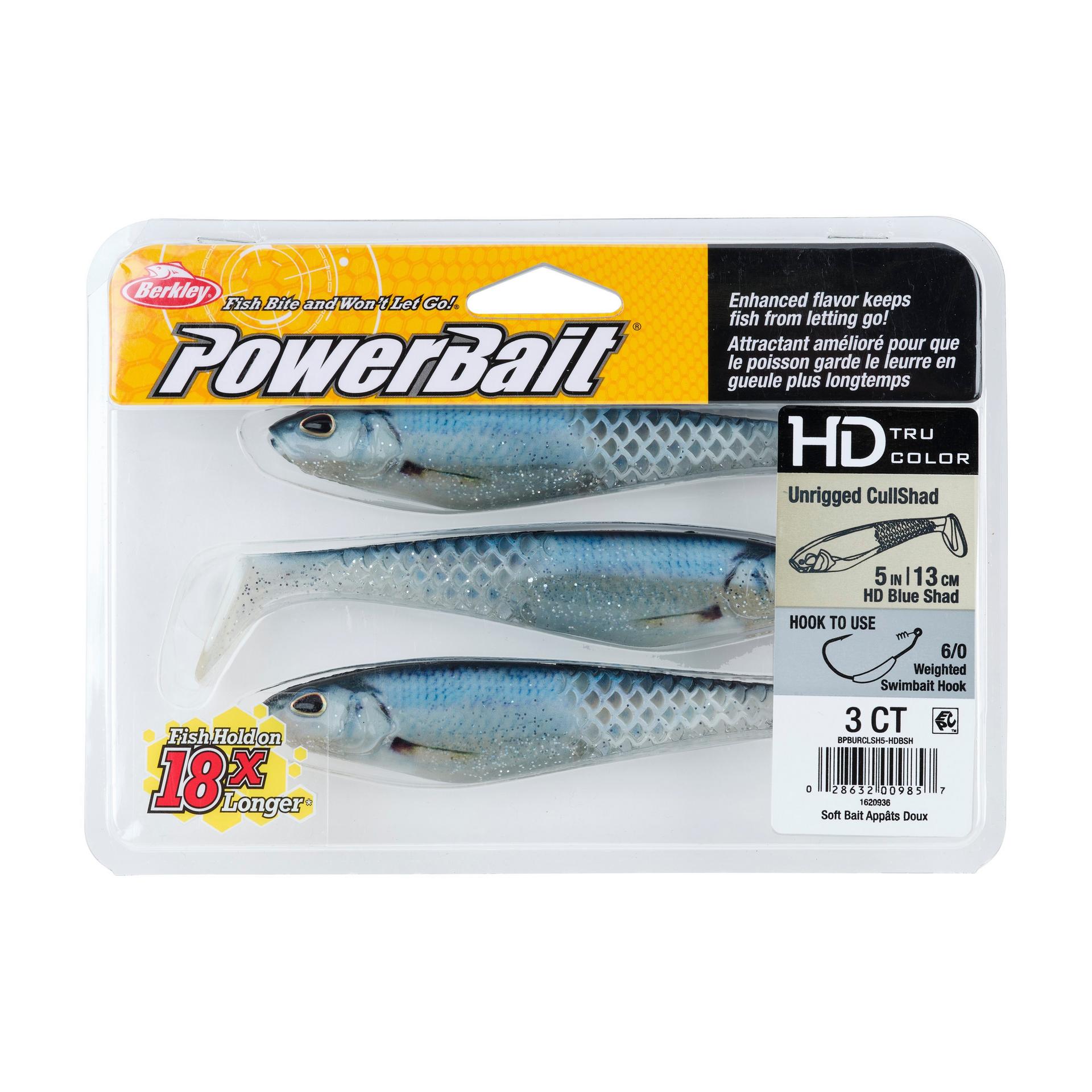 PowerBait® Unrigged CullShad