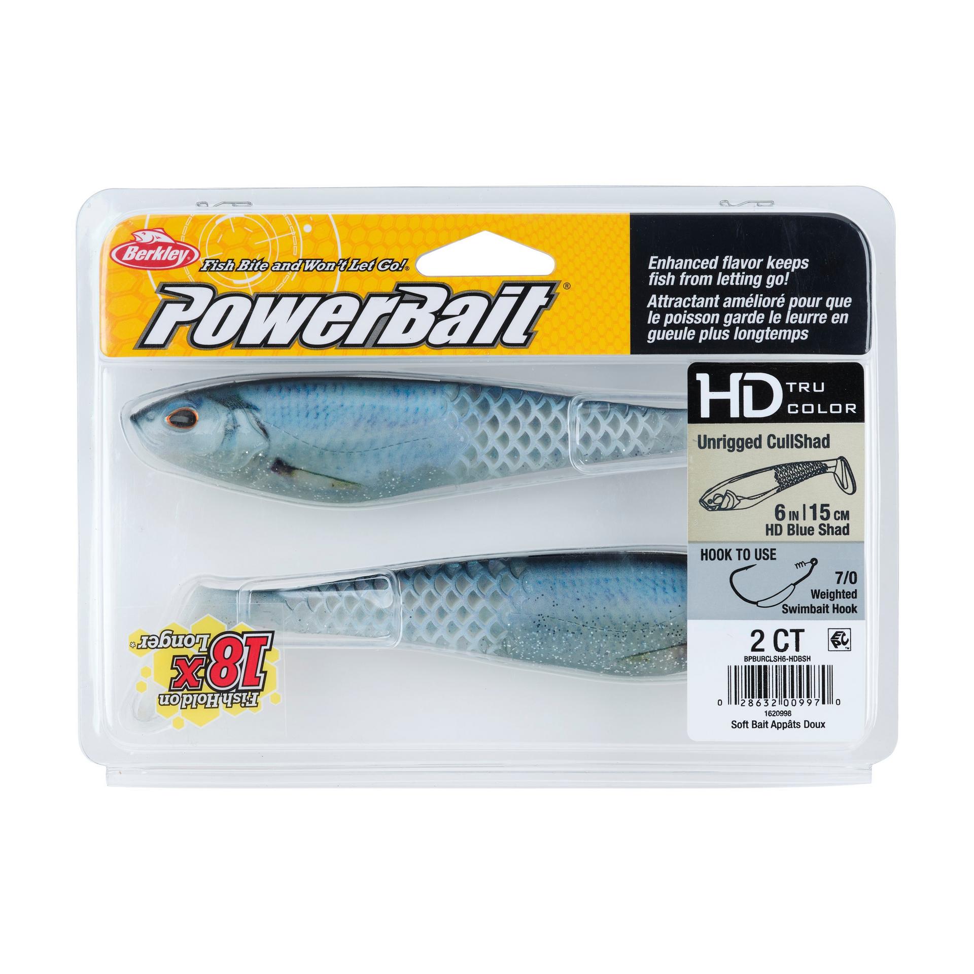 PowerBait® Unrigged CullShad