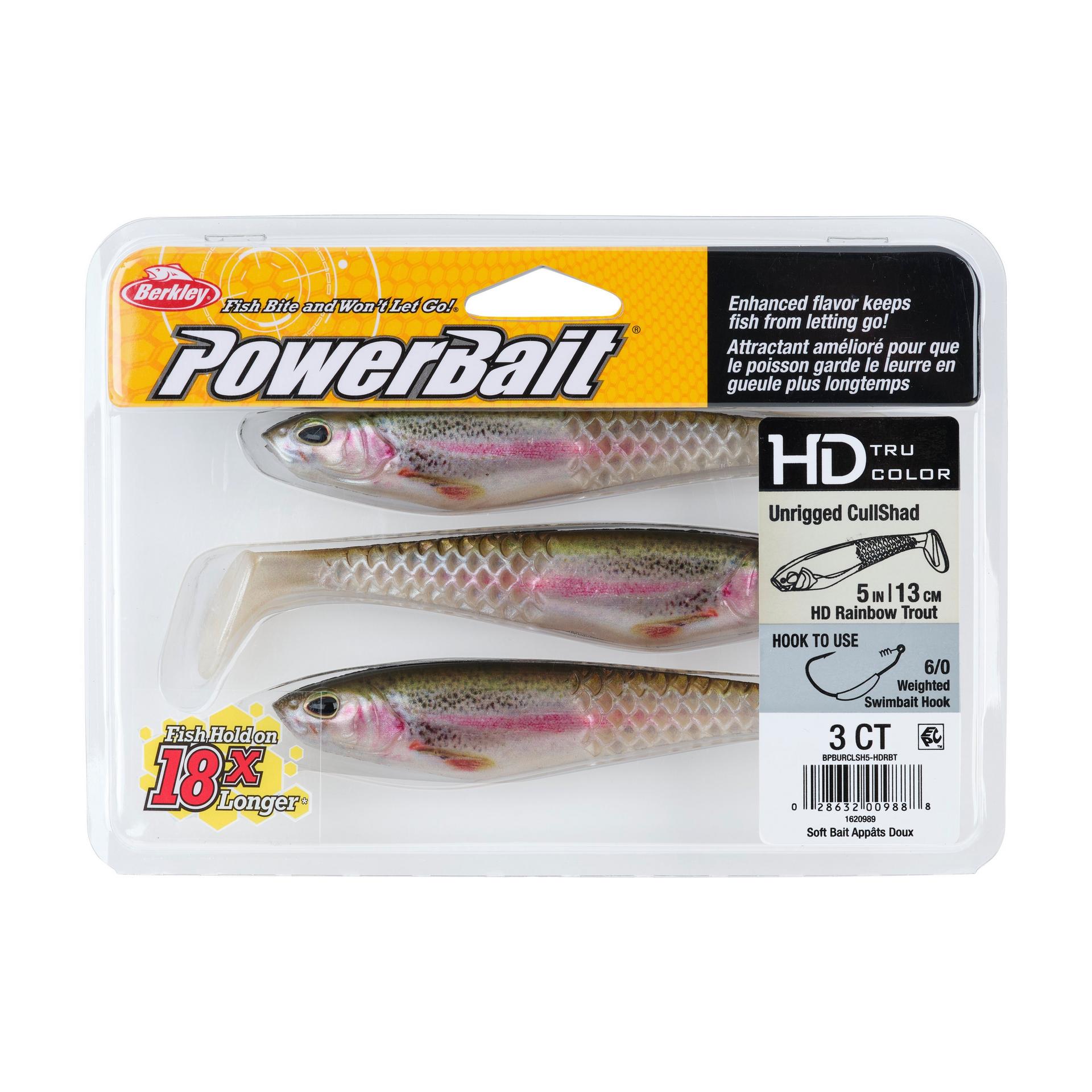 PowerBait® Unrigged CullShad