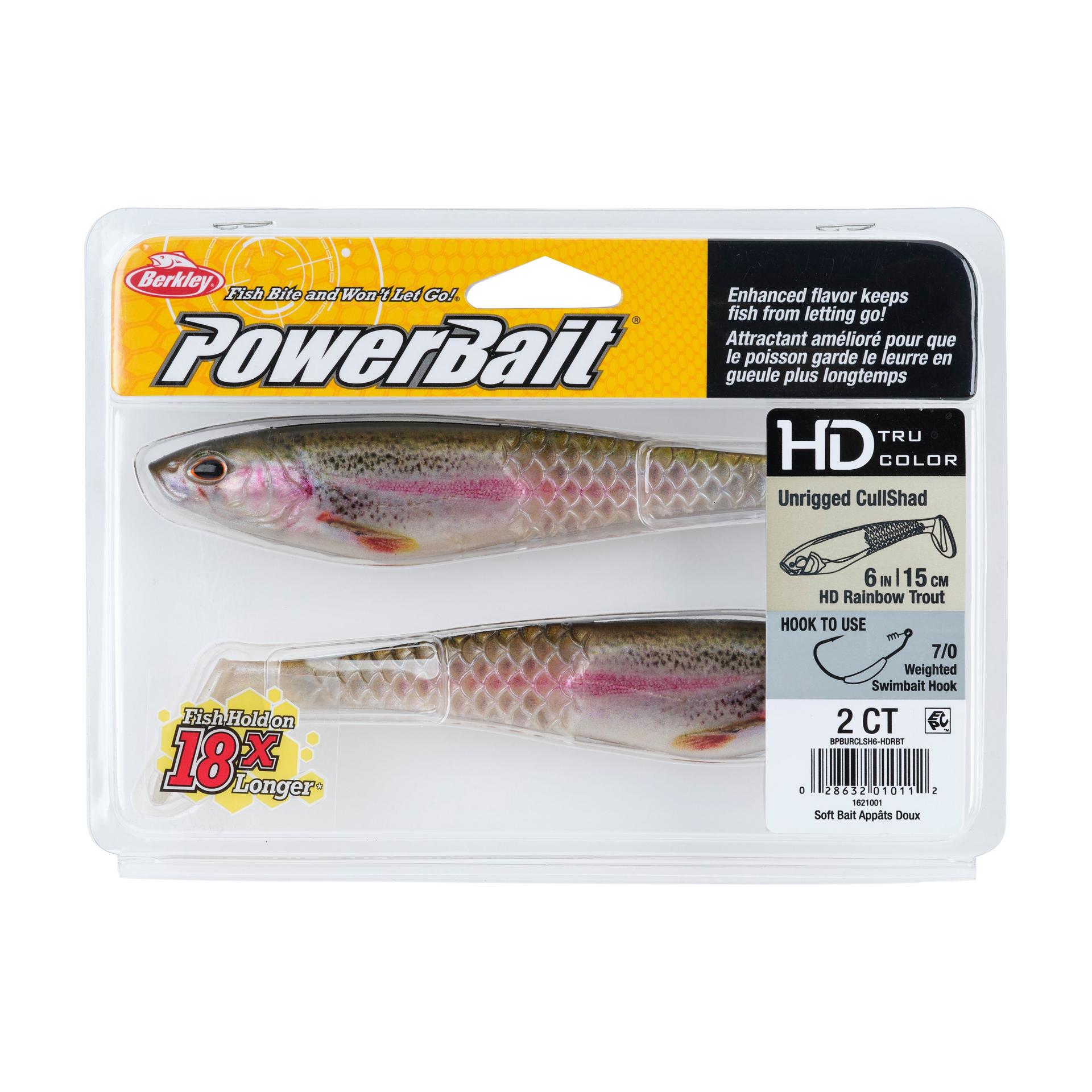 PowerBait® Unrigged CullShad