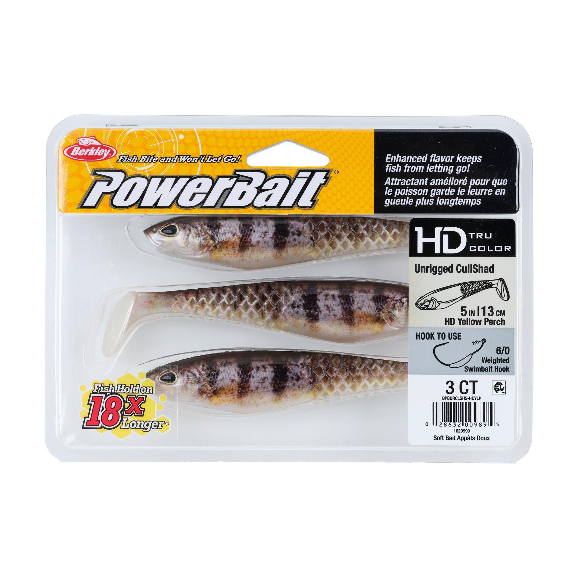 PowerBait® Unrigged CullShad