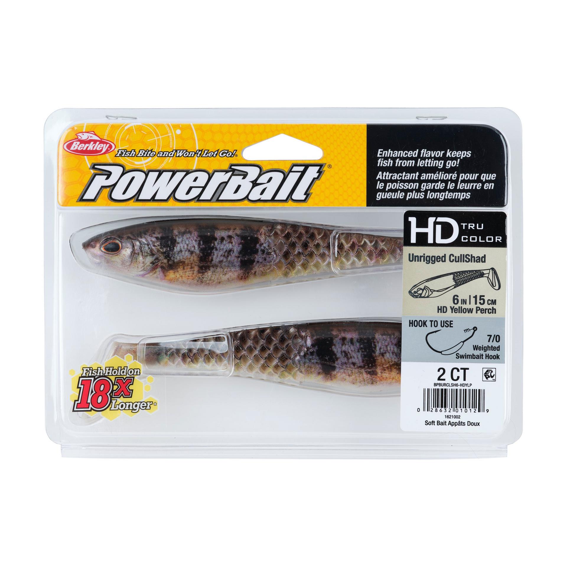 PowerBait® Unrigged CullShad