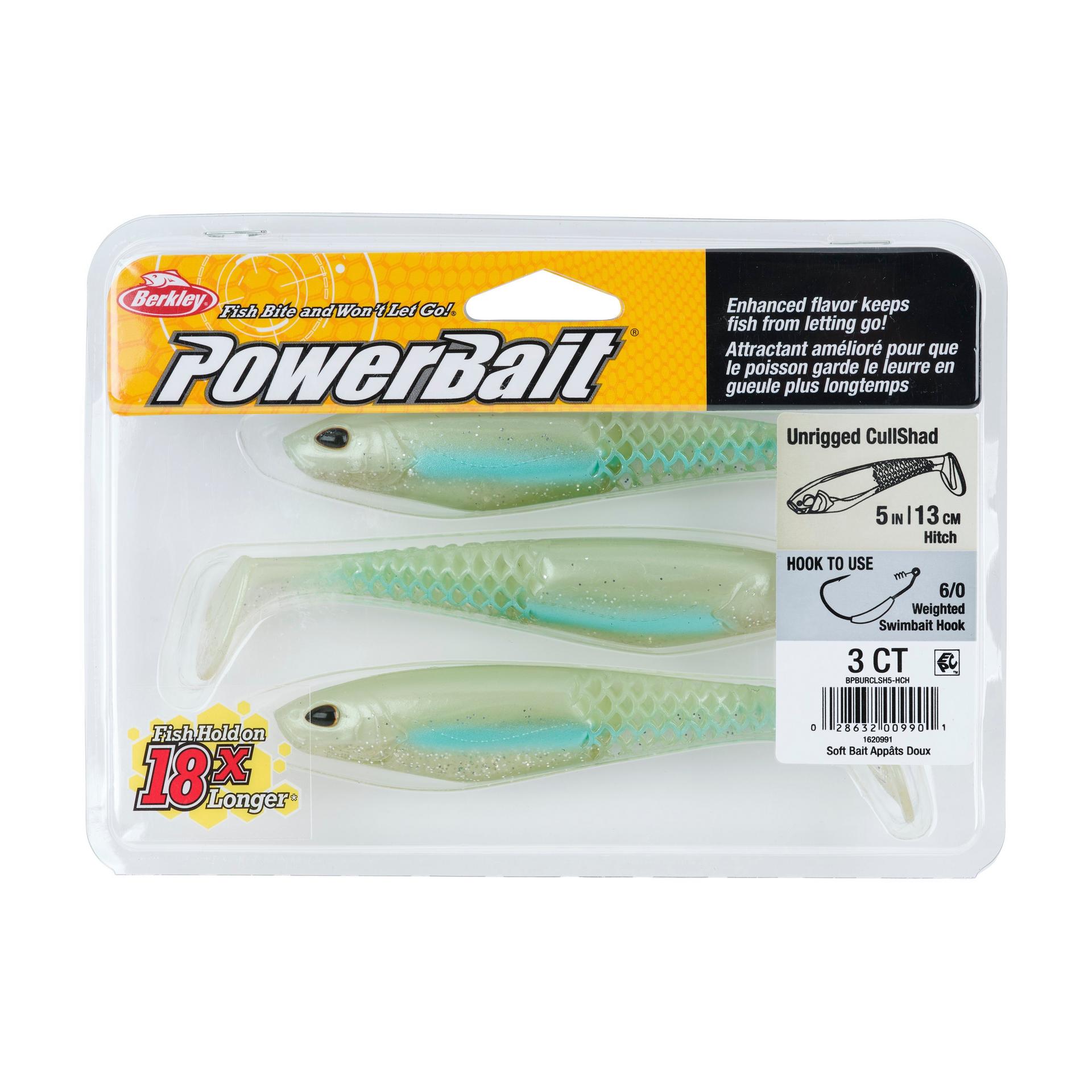 PowerBait® Unrigged CullShad