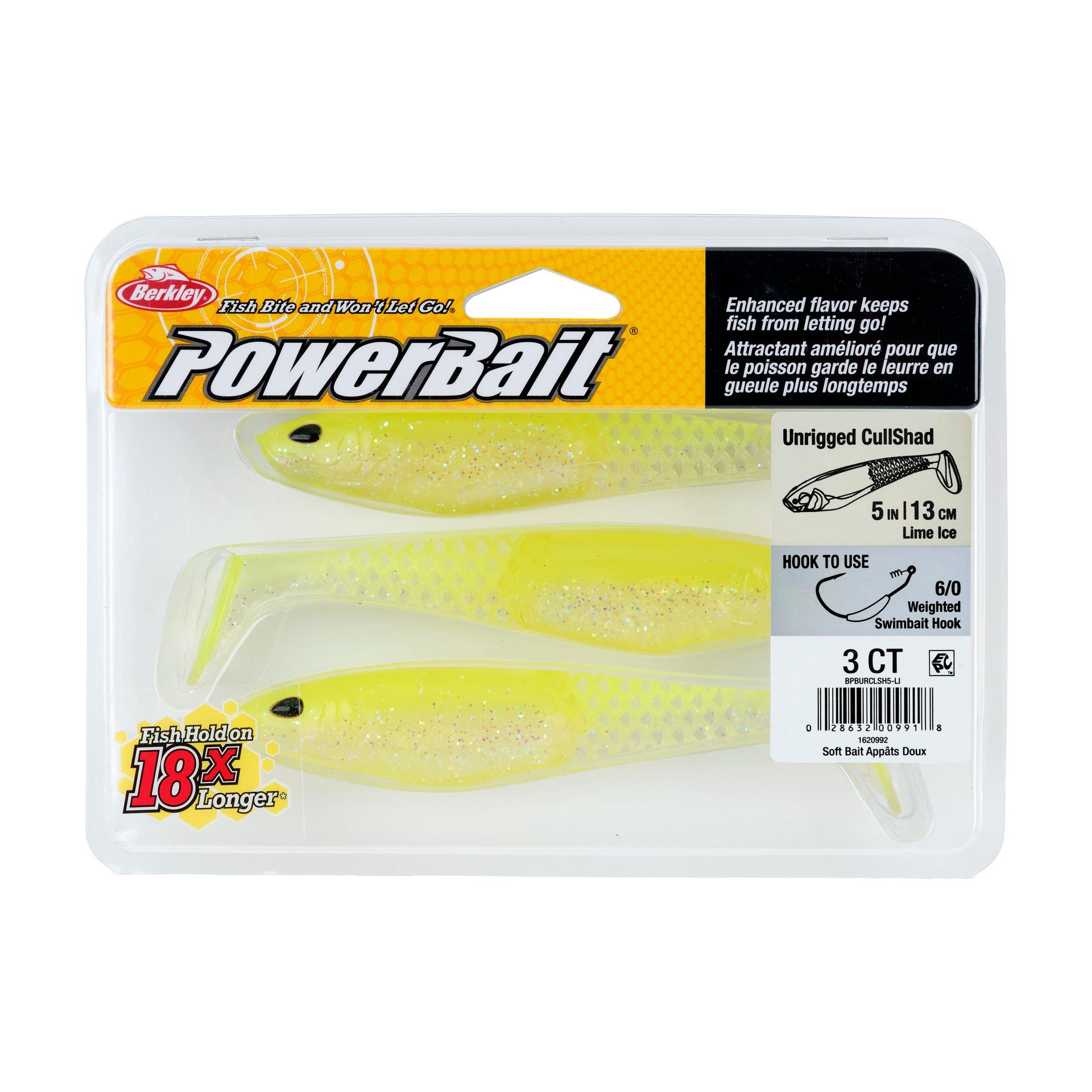 PowerBait® Unrigged CullShad