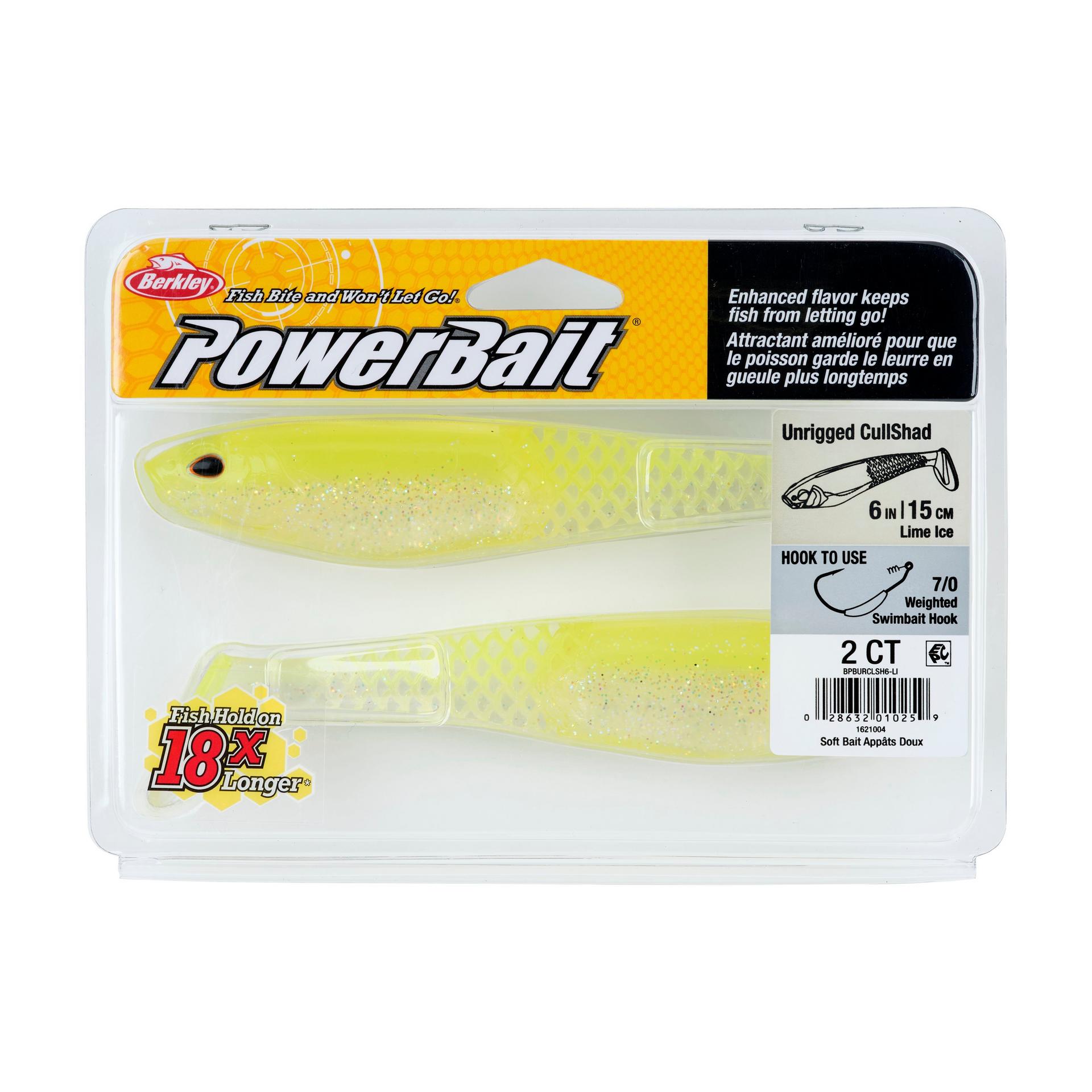 PowerBait® Unrigged CullShad