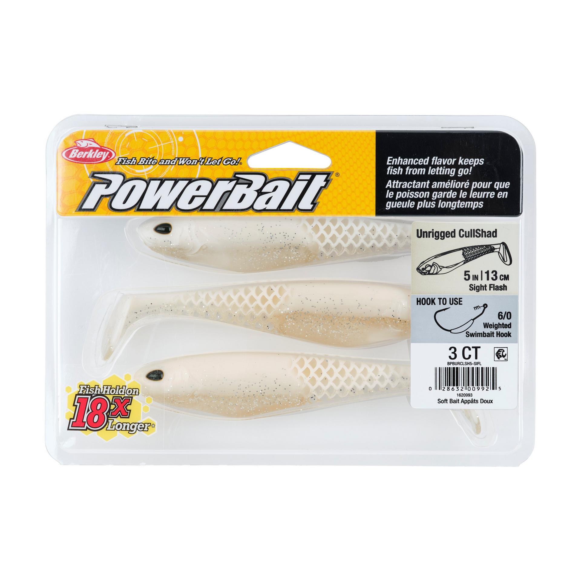 PowerBait® Unrigged CullShad