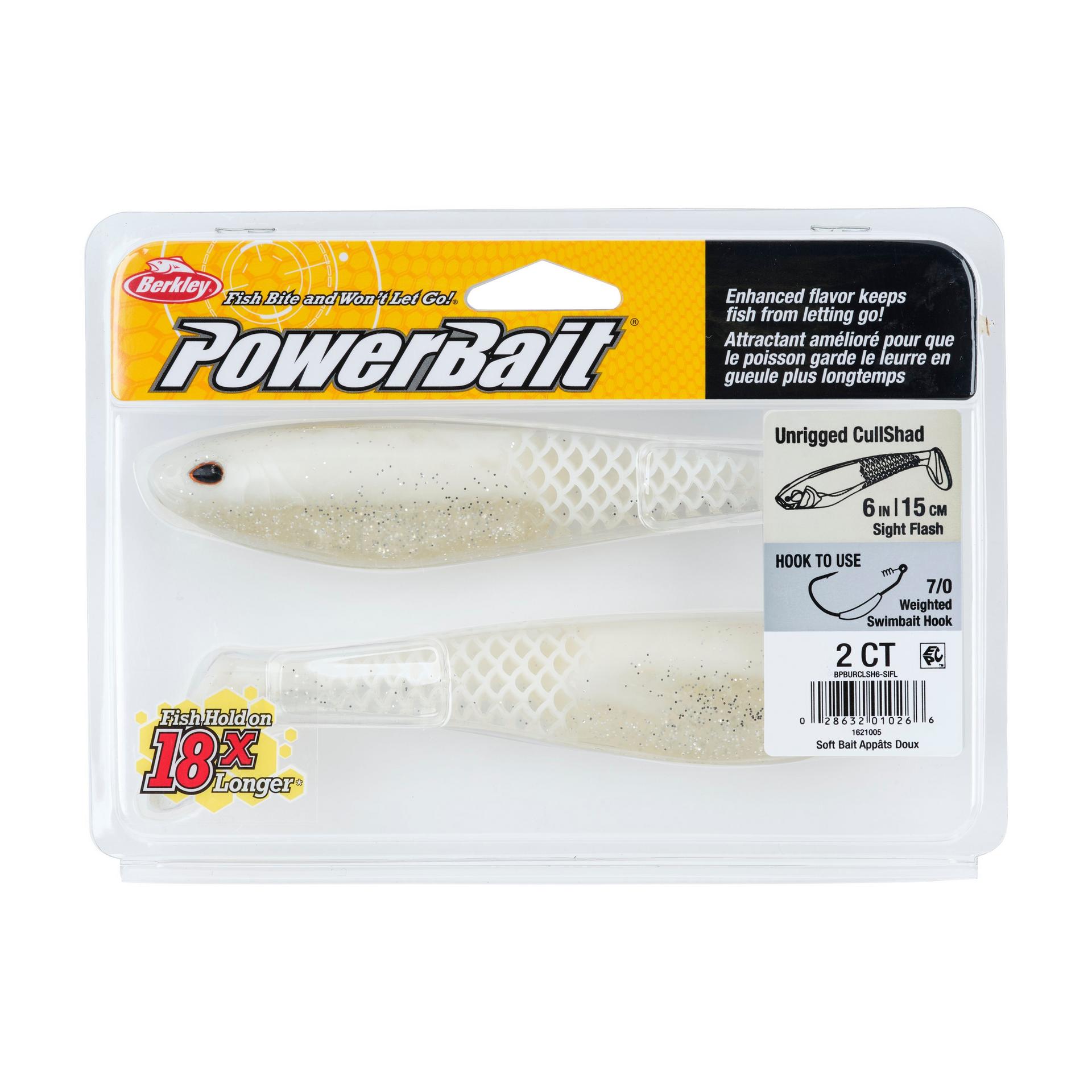 PowerBait® Unrigged CullShad